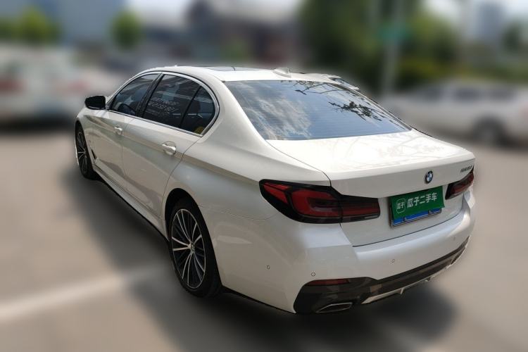 Used BMW 5 Series 2023 530Li Leading Model M Sport Package Rear Left 45 Deg