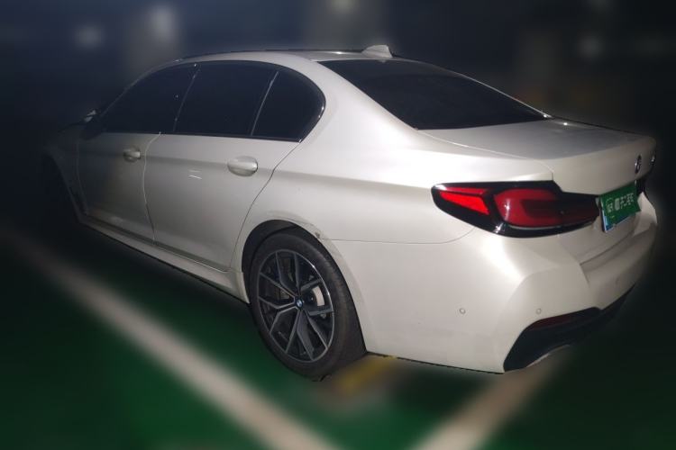 Used BMW 5 Series 2023 530Li Luxury Edition M Sport Package Rear Left 45 Deg