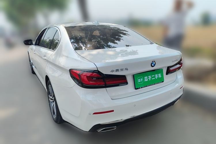 Used BMW 5 Series 2023 530Li Leading Edition Luxury Package Rear Left 45 Deg