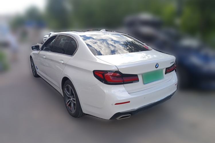 Used BMW 5 Series 2023 530Li Leading Edition Luxury Package Rear Left 45 Deg