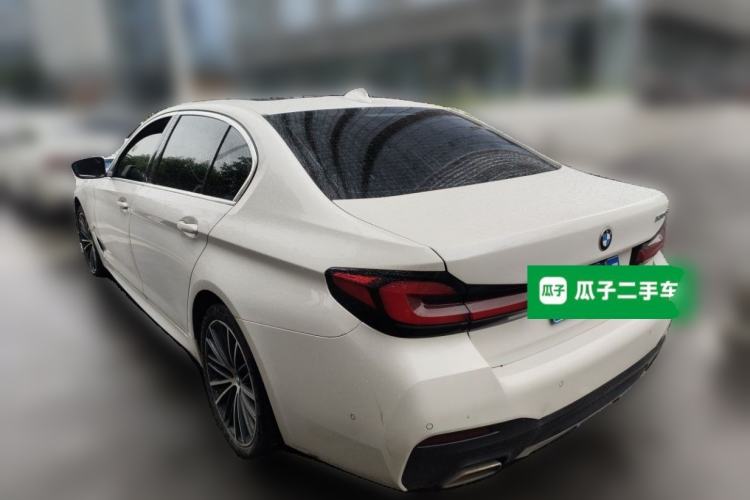 Used BMW 5 Series 2023 530Li Leading Model M Sport Package Rear Left 45 Deg