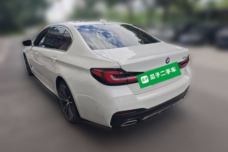 Used BMW 5 Series 2023 530Li Leading Model M Sport Package Rear Left 45 Deg