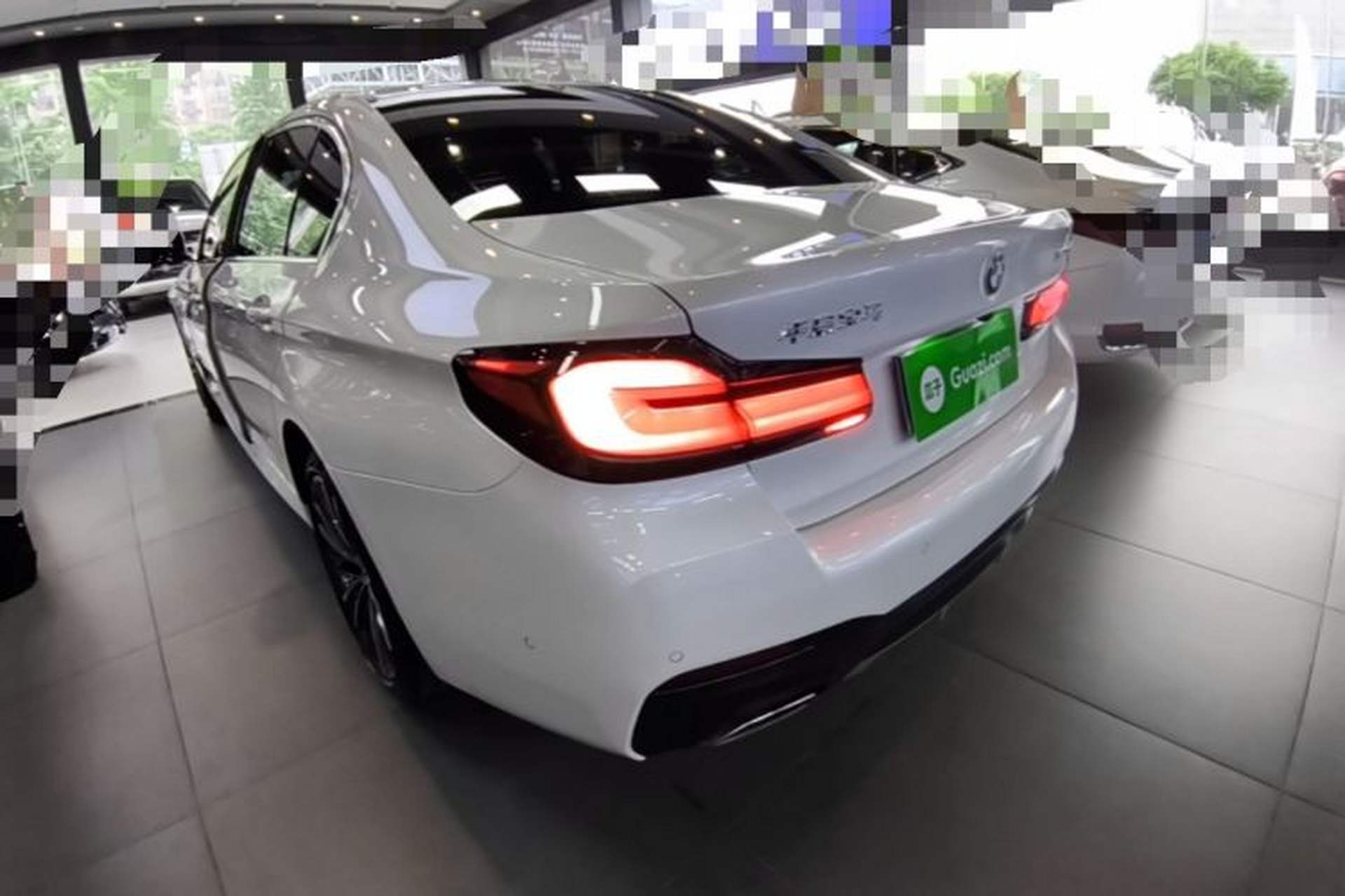 Used BMW 5 Series 2023 Restyled 530Li Leading Edition M Sport Package Rear Left 45 Deg