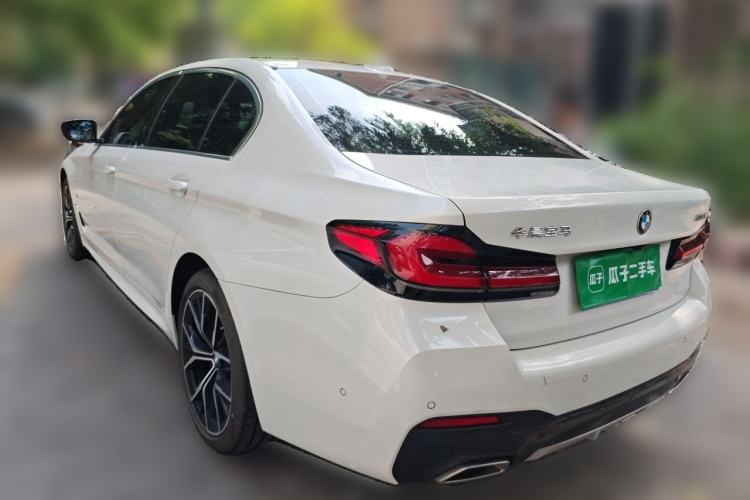 Used BMW 5 Series 2023 530Li Luxury Edition M Sport Package Rear Left 45 Deg