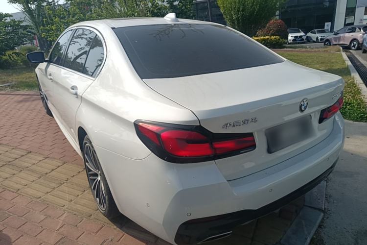 Used BMW 5 Series 2023 530Li Leading Model M Sport Package Rear Left 45 Deg