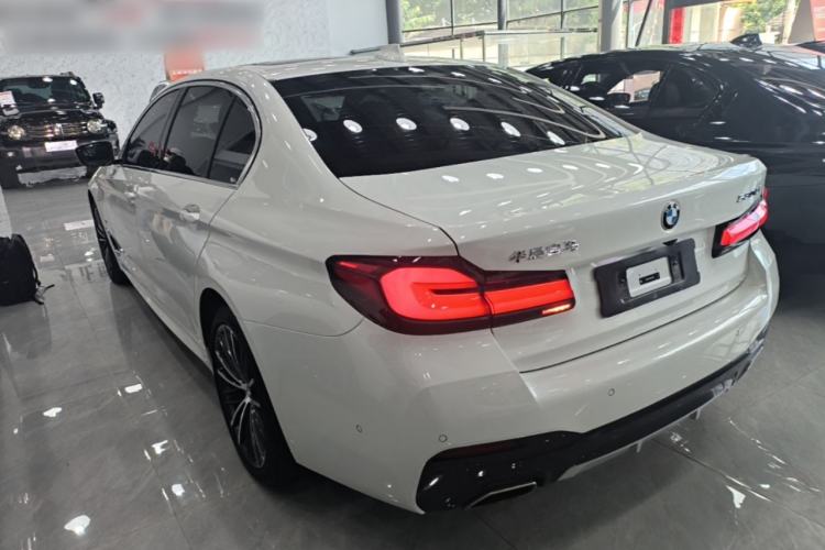 Used BMW 5 Series 2023 530Li Leading Model M Sport Package Rear Left 45 Deg