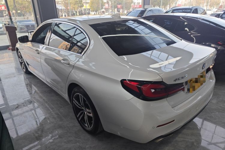 Used BMW 5 Series 2023 530Li Leading Edition Luxury Package Rear Left 45 Deg