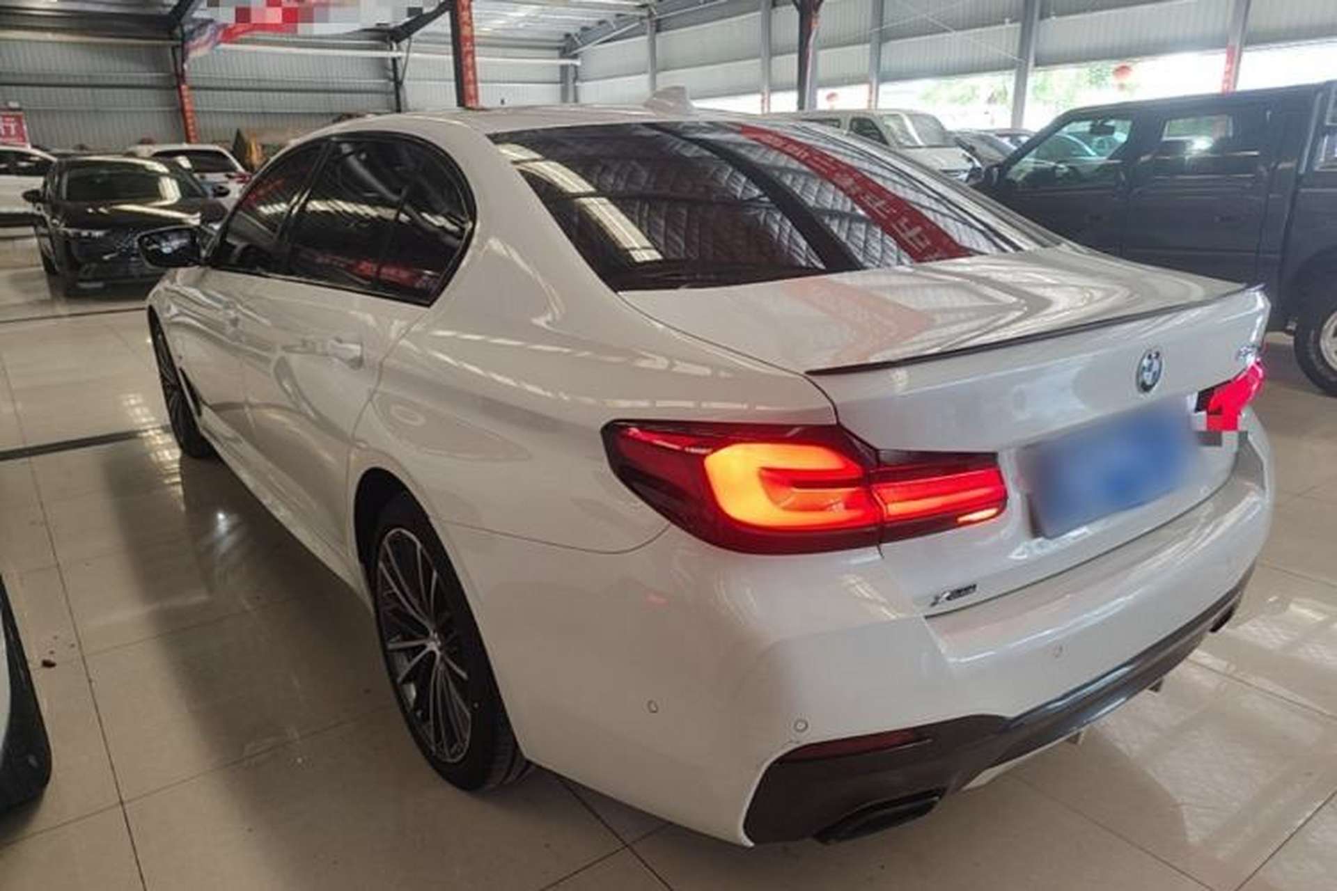 Used BMW 5 Series 2023 530Li xDrive M Sport Package Rear Left 45 Deg