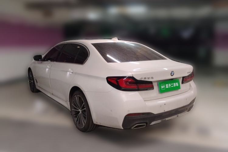 Used BMW 5 Series 2023 530Li Leading Model M Sport Package Rear Left 45 Deg