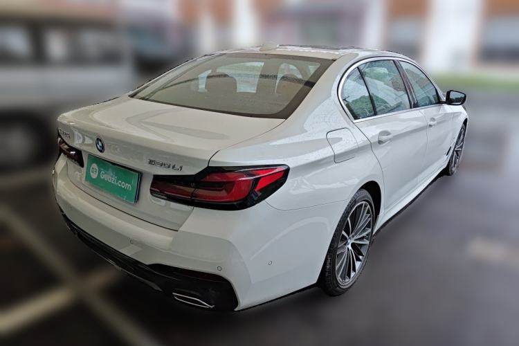 Used BMW 5 Series 2023 530Li Leading Model M Sport Package Rear Right 45 Deg