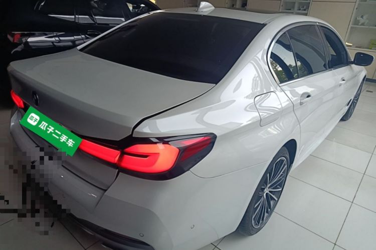 Used BMW 5 Series 2023 530Li Leading Model M Sport Package Rear Right 45 Deg