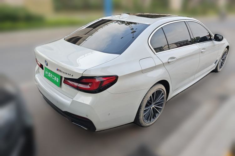 Used BMW 5 Series 2023 530Li Leading Model M Sport Package Rear Right 45 Deg