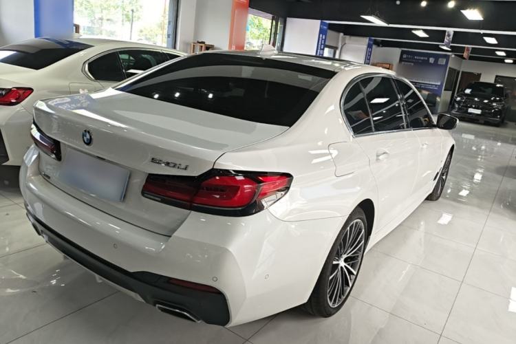 Used BMW 5 Series 2023 530Li xDrive M Sport Package Rear Right 45 Deg
