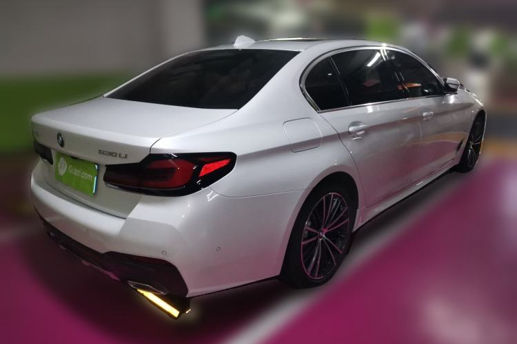 Used BMW 5 Series 2023 Restyled 530Li Leading Edition M Sport Package Rear Right 45 Deg