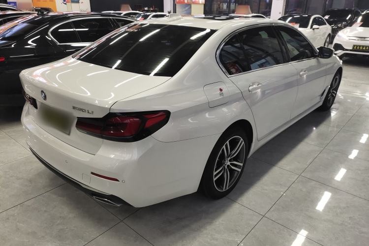 Used BMW 5 Series 2023 530Li Leading Edition Luxury Package Rear Right 45 Deg
