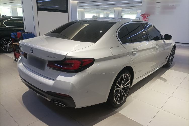 Used BMW 5 Series 2023 530Li Leading Model M Sport Package Rear Right 45 Deg