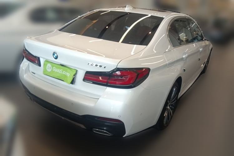 Used BMW 5 Series 2023 530Li xDrive M Sport Package Rear Right 45 Deg