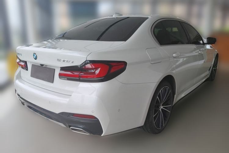 Used BMW 5 Series 2023 530Li Leading Model M Sport Package Rear Right 45 Deg