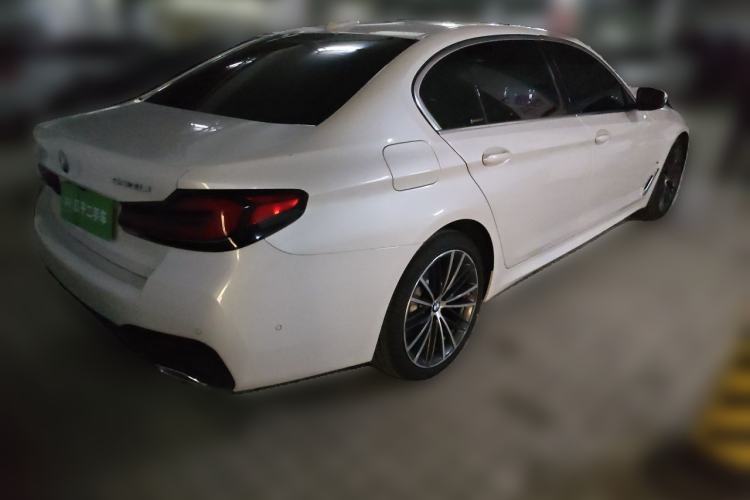 Used BMW 5 Series 2023 530Li Leading Model M Sport Package Rear Right 45 Deg