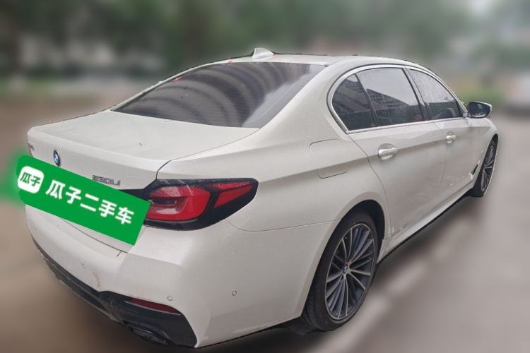 Used BMW 5 Series 2023 530Li Leading Model M Sport Package Rear Right 45 Deg