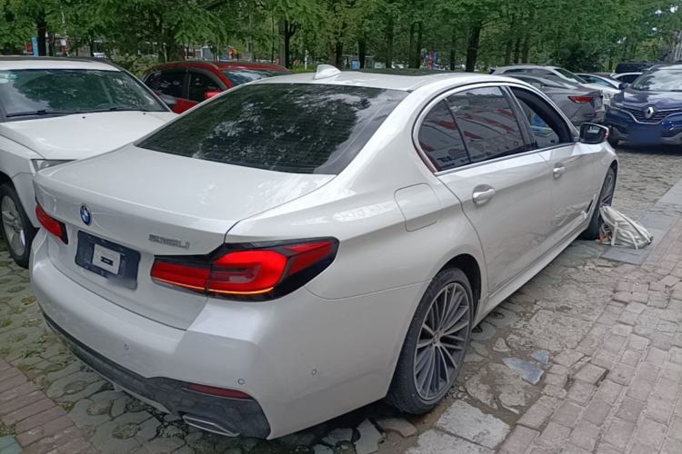 Used BMW 5 Series 2023 530Li Leading Model M Sport Package Rear Right 45 Deg