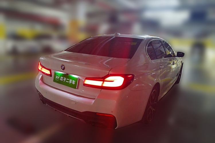 Used BMW 5 Series 2023 530Li Luxury Edition M Sport Package Rear Right 45 Deg