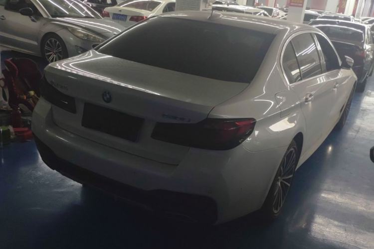 Used BMW 5 Series 2023 530Li Leading Model M Sport Package Rear Right 45 Deg