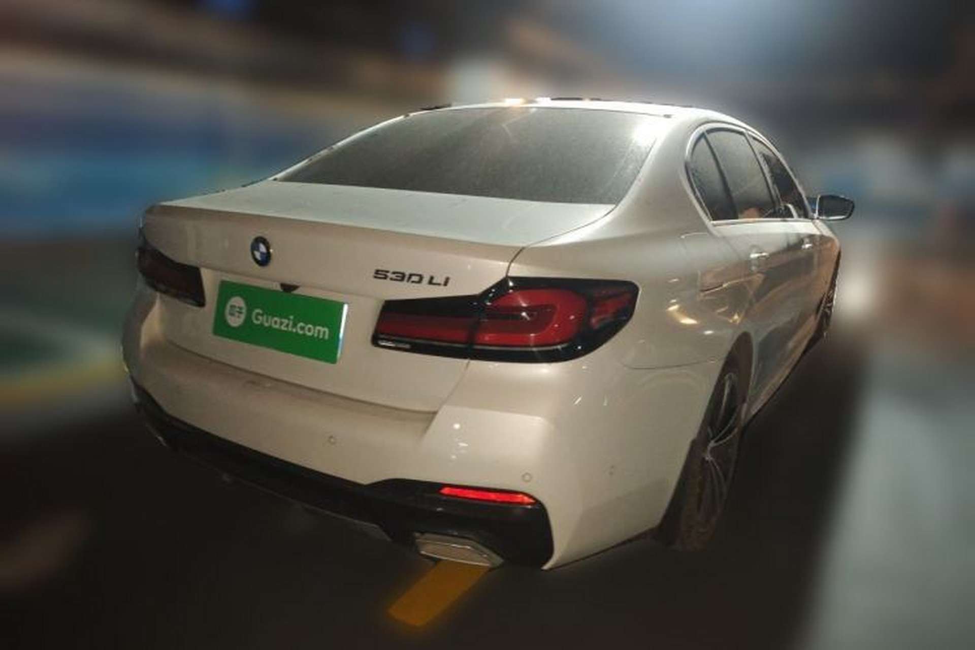 Used BMW 5 Series 2023 530Li Leading Model M Sport Package Rear Right 45 Deg