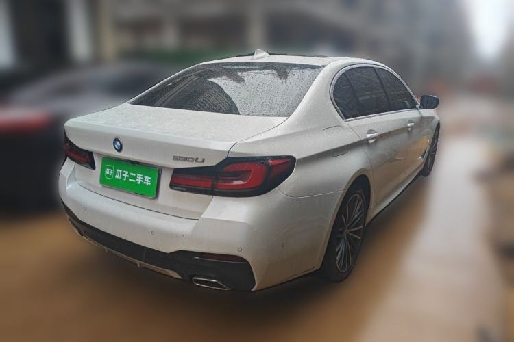 Used BMW 5 Series 2023 Restyled 530Li Leading Edition M Sport Package Rear Right 45 Deg