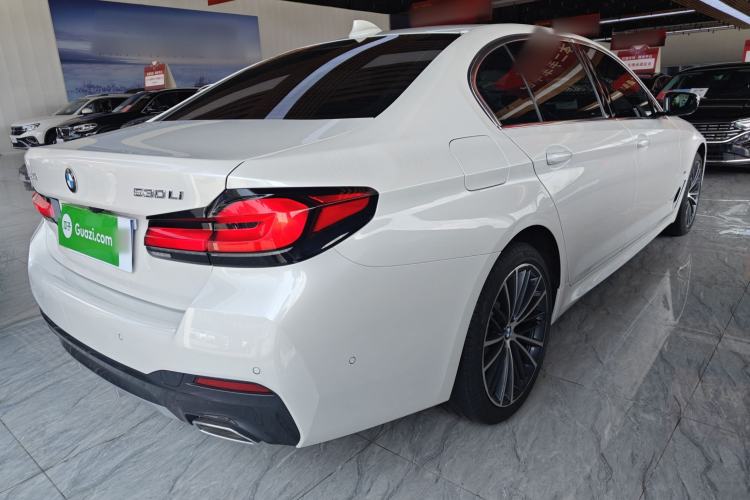 Used BMW 5 Series 2023 Restyled 530Li Leading Edition M Sport Package Rear Right 45 Deg