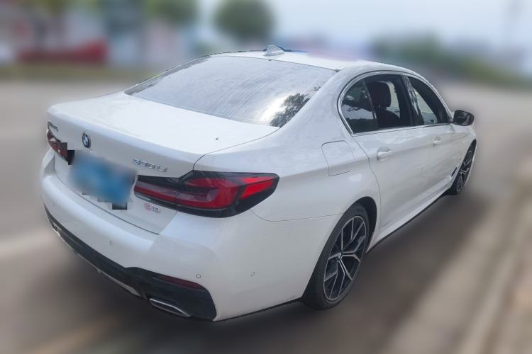 Used BMW 5 Series 2023 530Li Luxury Edition M Sport Package Rear Right 45 Deg