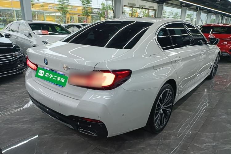 Used BMW 5 Series 2023 Restyled 530Li Leading Edition M Sport Package Rear Right 45 Deg