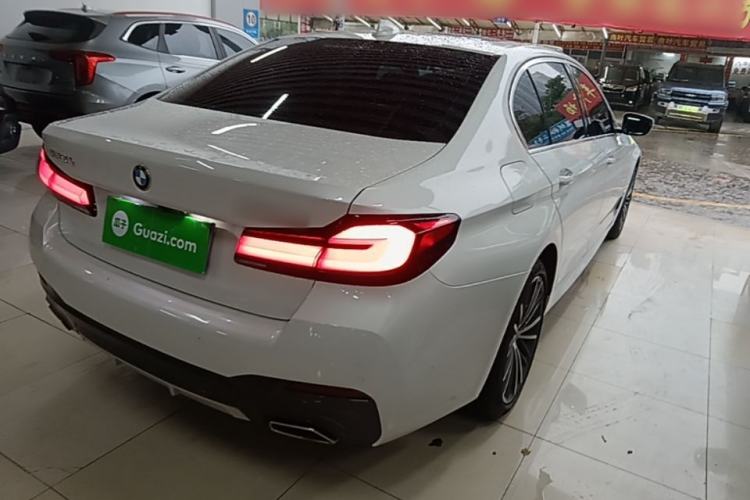 Used BMW 5 Series 2023 530Li Leading Model M Sport Package Rear Right 45 Deg