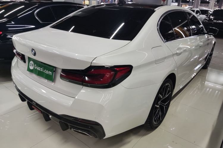 Used BMW 5 Series 2023 530Li Luxury Edition M Sport Package Rear Right 45 Deg