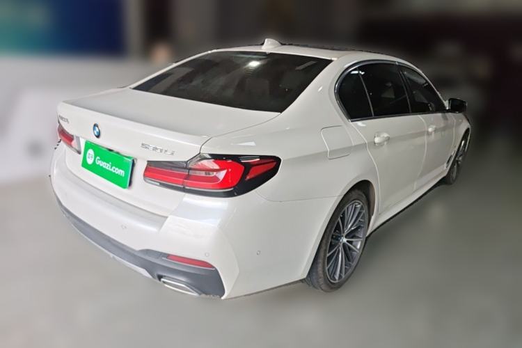 Used BMW 5 Series 2023 530Li Leading Model M Sport Package Rear Right 45 Deg