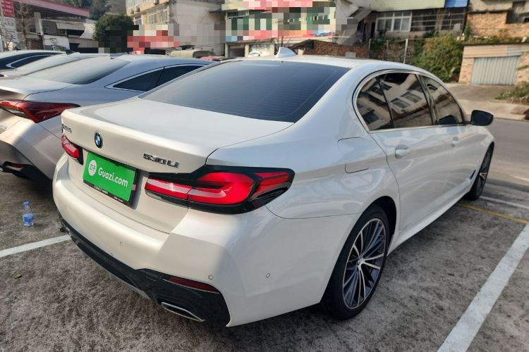 Used BMW 5 Series 2023 Restyled 530Li Leading Edition M Sport Package Rear Right 45 Deg