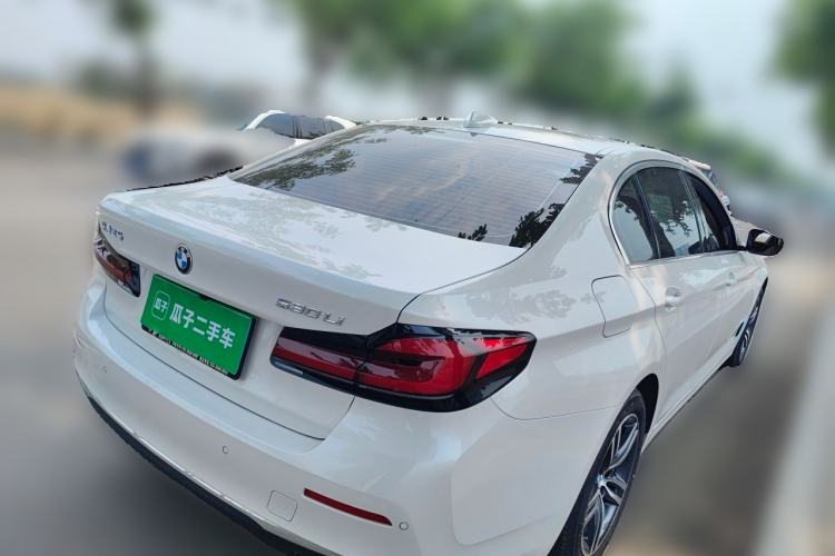 Used BMW 5 Series 2023 530Li Leading Edition Luxury Package Rear Right 45 Deg