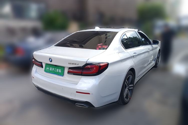 Used BMW 5 Series 2023 530Li Leading Edition Luxury Package Rear Right 45 Deg