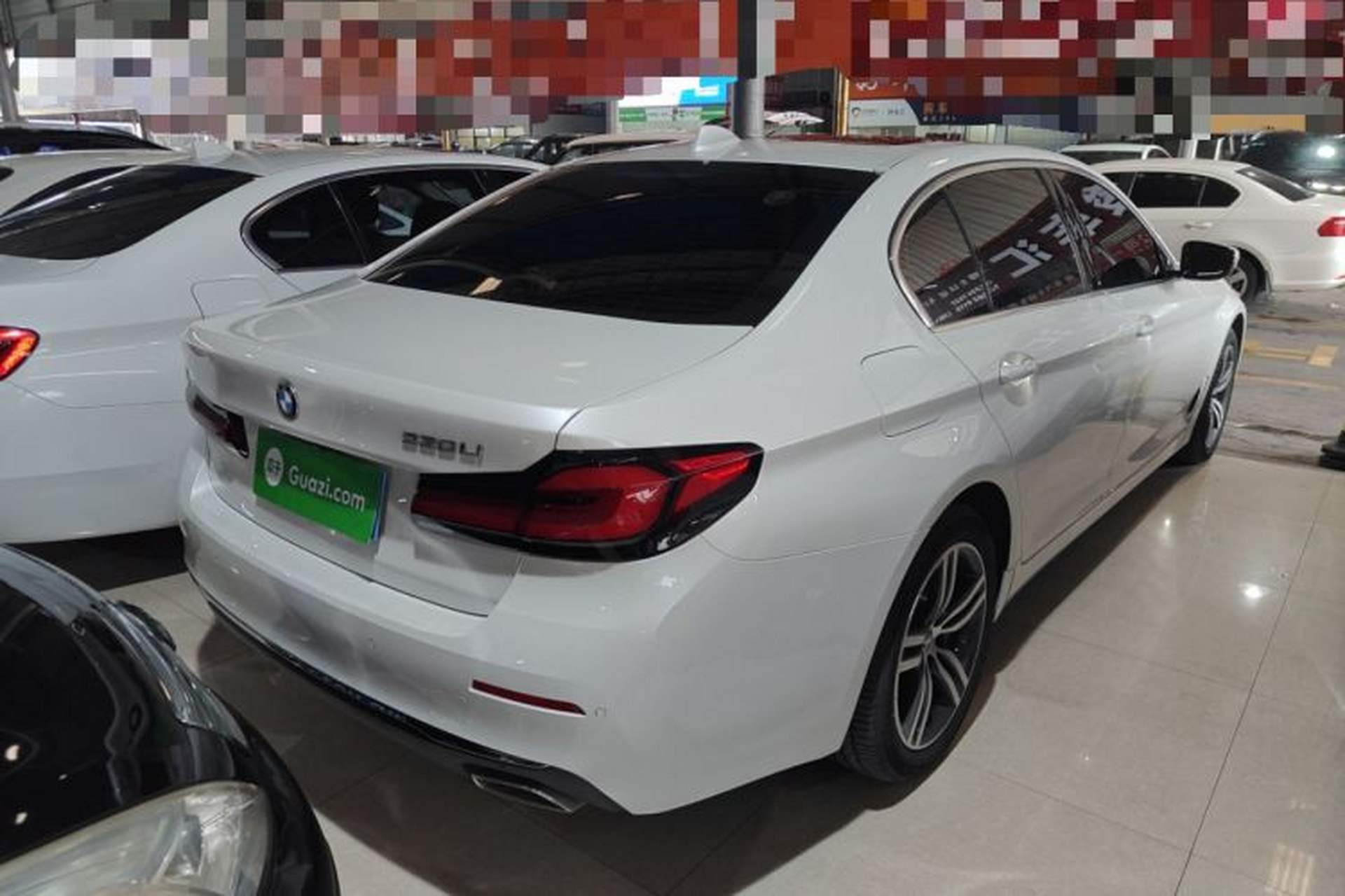 Used BMW 5 Series 2023 530Li Leading Edition Luxury Package Rear Right 45 Deg