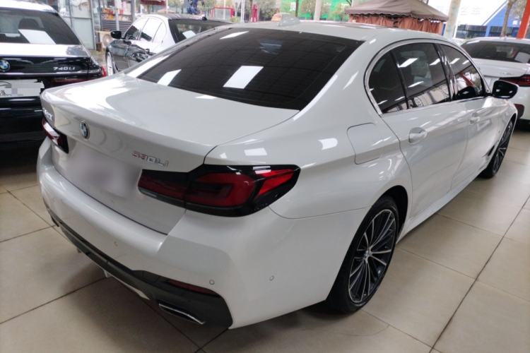 Used BMW 5 Series 2023 530Li Leading Model M Sport Package Rear Right 45 Deg