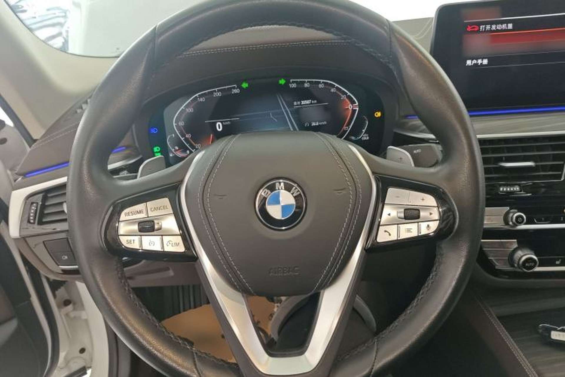 Used BMW 5 Series 2023 530Li Leading Edition Luxury Package Steering Wheel