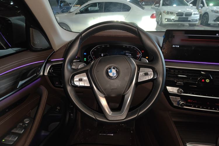 Used BMW 5 Series 2023 530Li Leading Edition Luxury Package Steering Wheel