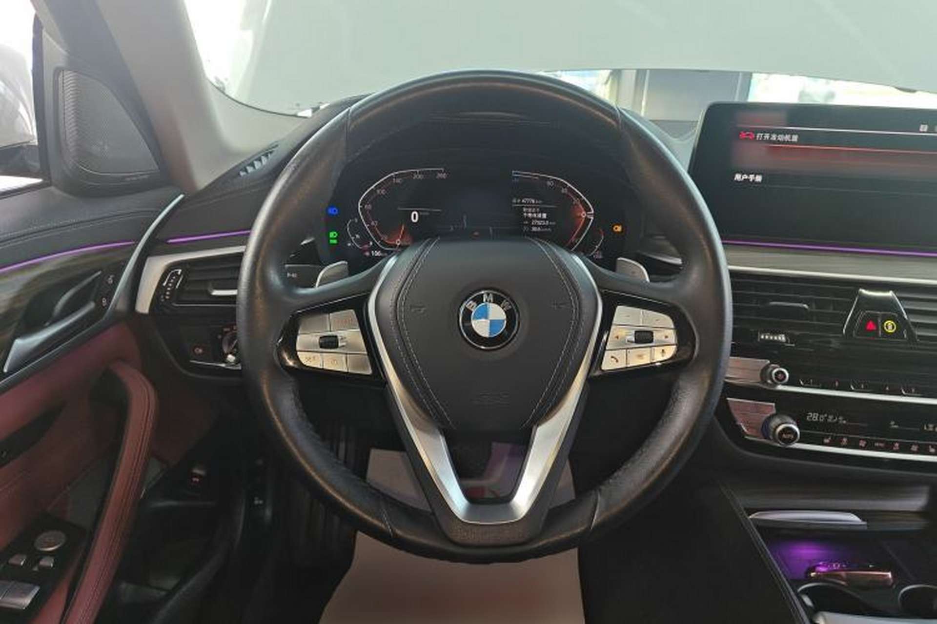 Used BMW 5 Series 2023 530Li Leading Edition Luxury Package Steering Wheel