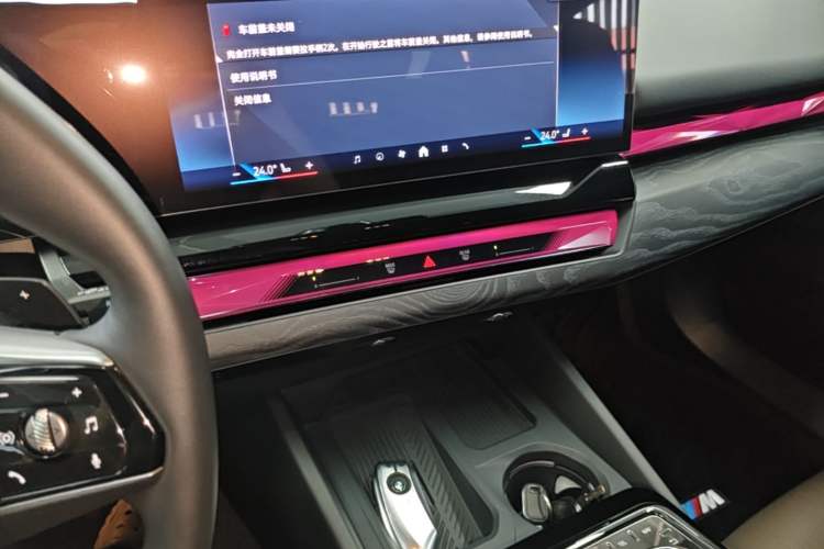 Used BMW 5 Series 2024 530Li Leading Luxury Package Audio And AC Panel