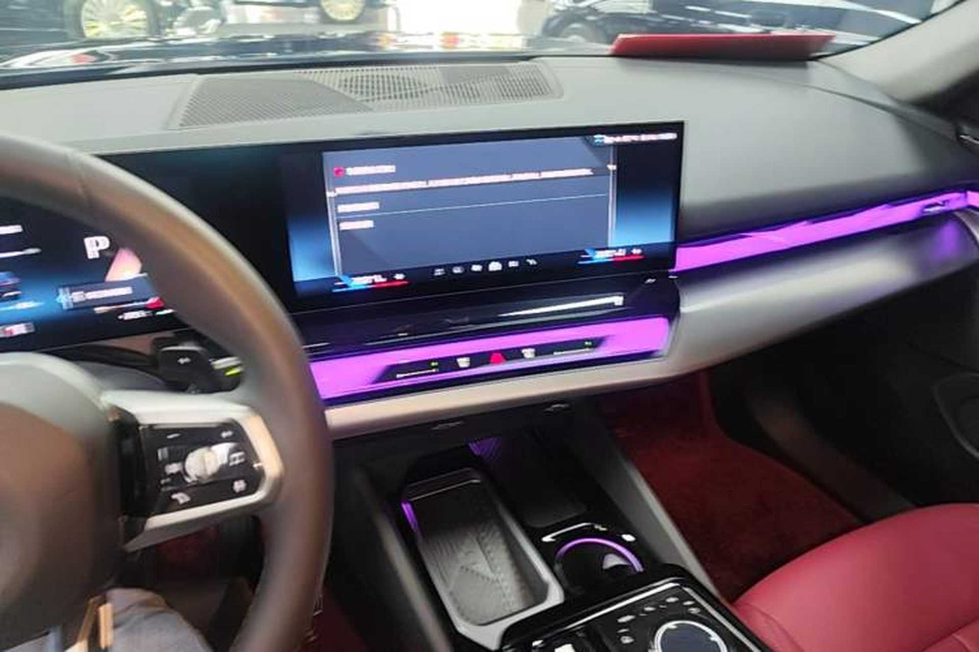 Used BMW 5 Series 2024 530Li Leading Model M Sport Package Center Console