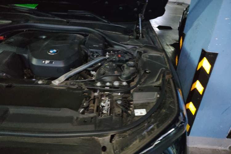 Used BMW 5 Series 2024 525Li Luxury Package Engine Bay Left