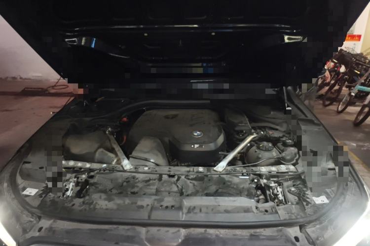 Used BMW 5 Series 2024 530Li Leading Model M Sport Package Engine Bay