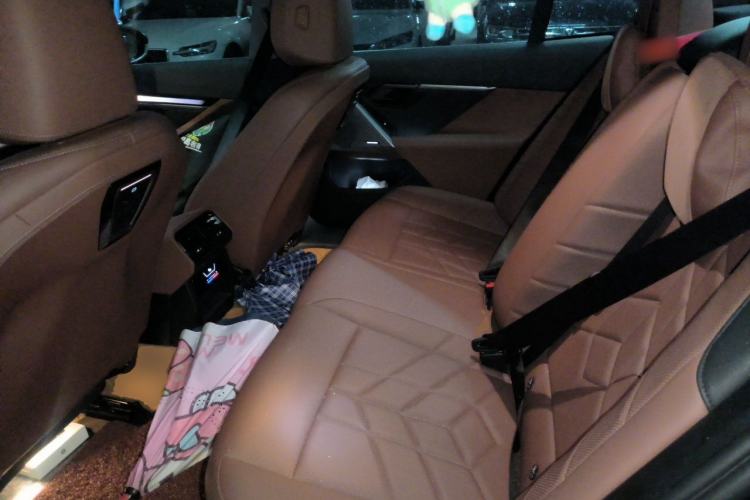 Used BMW 5 Series 2024 530Li Leading Model M Sport Package Left Rear Seat