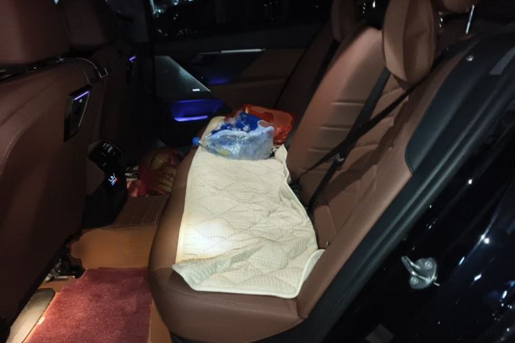 Used BMW 5 Series 2024 530Li Leading Model M Sport Package Left Rear Seat