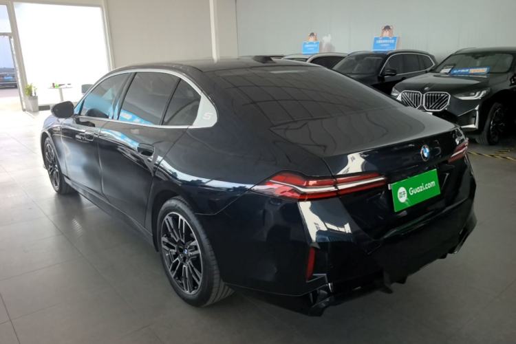 Used BMW 5 Series 2024 530Li Leading Model M Sport Package Rear Left 45 Deg